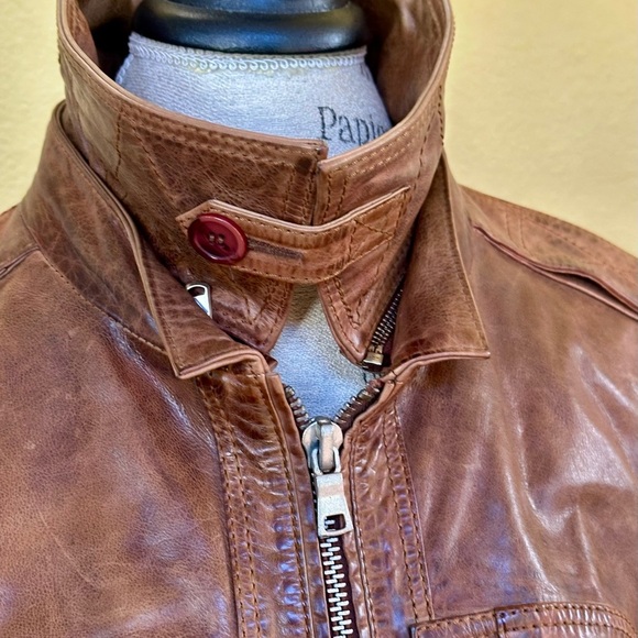 Old Gringo Brown Distressed Jacket Size Medium EUC! - Picture 8 of 16